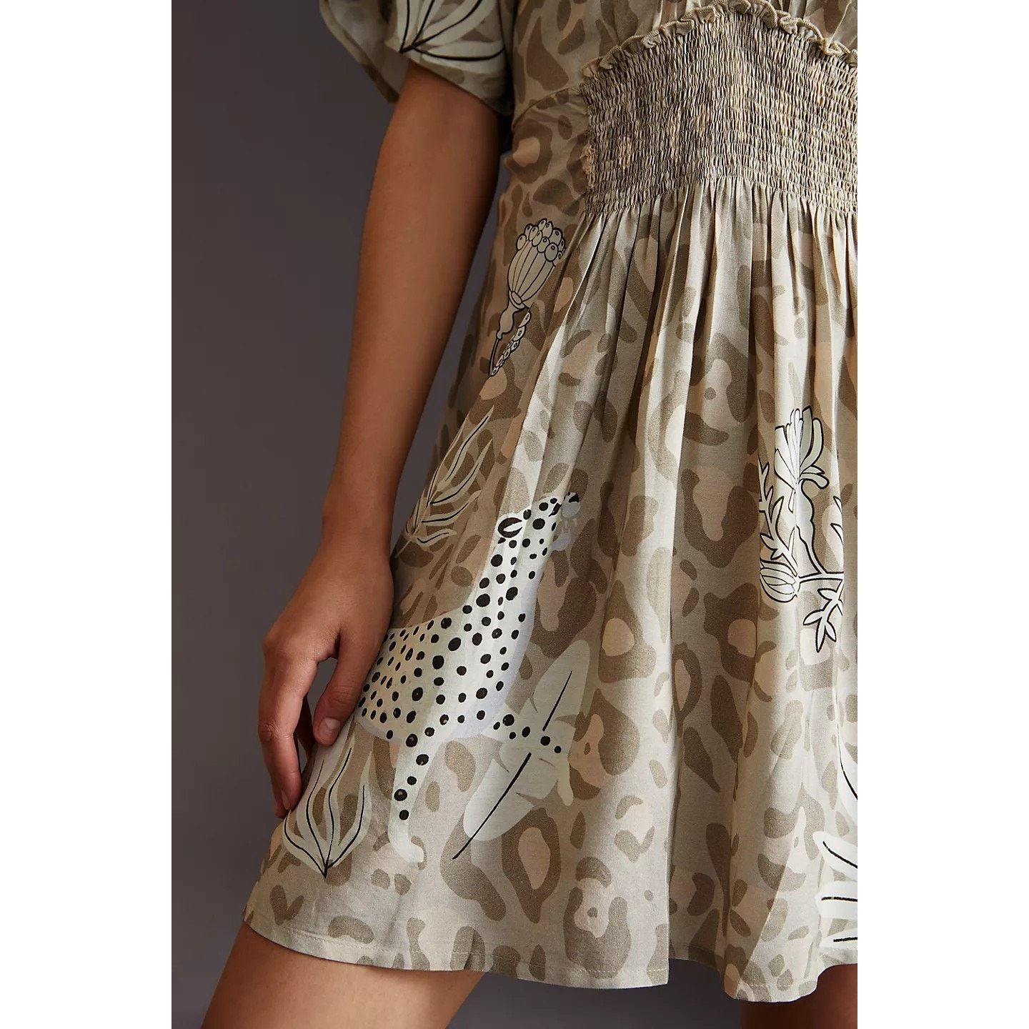 Anthropologie New Anthropologie Bl-nk Micro Kaftan $134 ONESIZE (S/M) Size S / US 4 / IT 40 - 2 Thumbnail