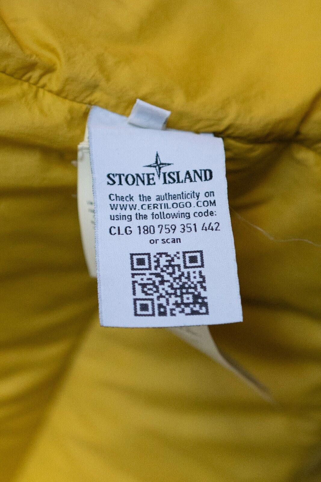Stone Island Stone Island Lino Resinato Down-TC Yellow Sz. S Size US S / EU 44-46 / 1 - 9 Thumbnail