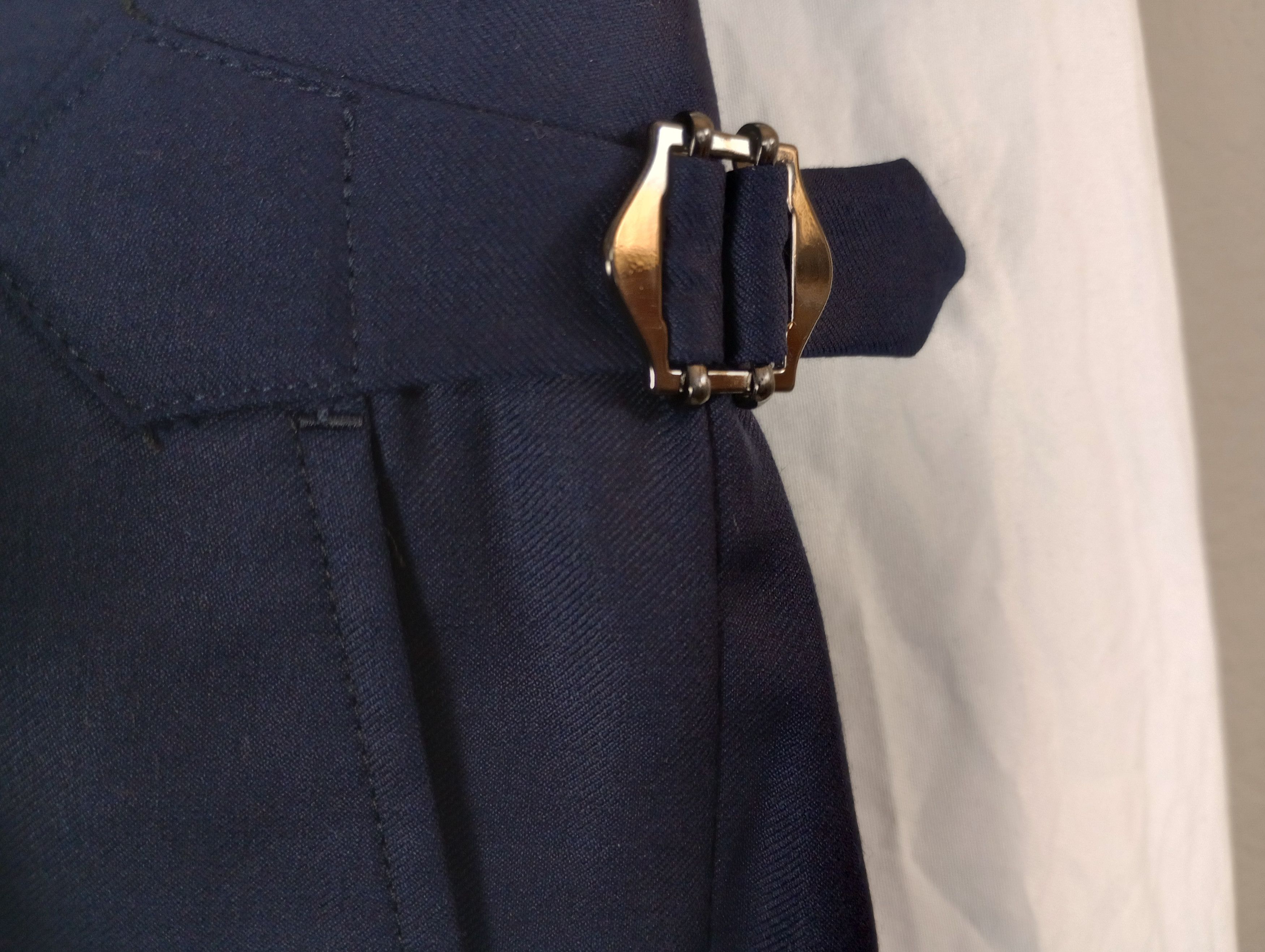 Spier & Mackay Spier And Mackay Slim Trouser W30 - Bright Navy - Side Tabs Size 36R - 4 Thumbnail
