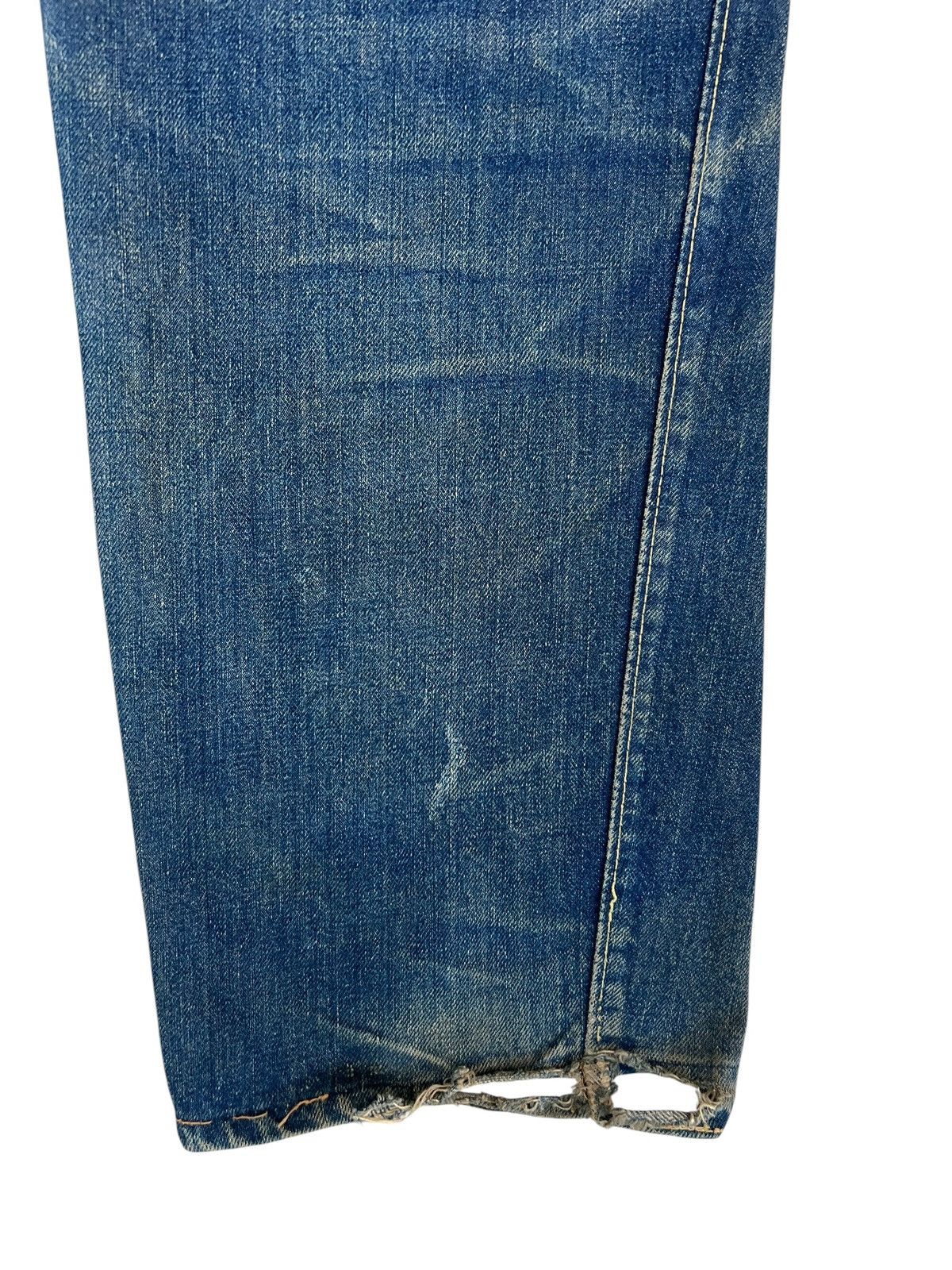 Levi's 60s 70s Levi’s 501 Big E Rust Dirty Mud Denim Selvedge Jeans Size US 32 / EU 48 - 19 Thumbnail
