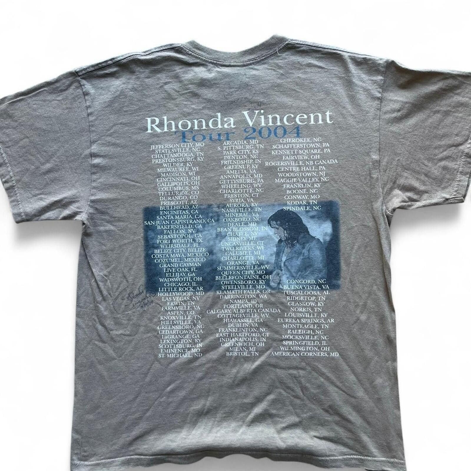 Other Rhonda Vincent If Heartaches Had Wings Vintage T-Shirt Size ONE SIZE - 3 Thumbnail