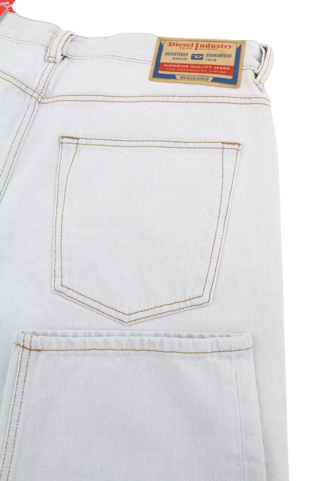 Diesel 2010 0079Z W33/L30 Loose Straight Washed Jeans 40919 Size US 33 - 5 Thumbnail