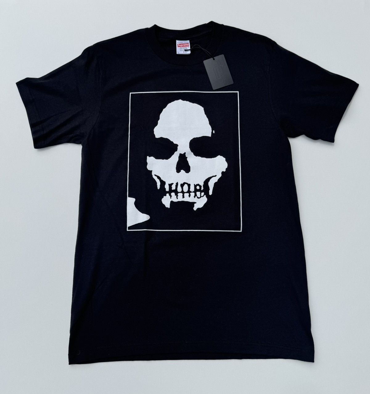 Number (N)ine × Supreme Supreme x number nine white Manson t shirt