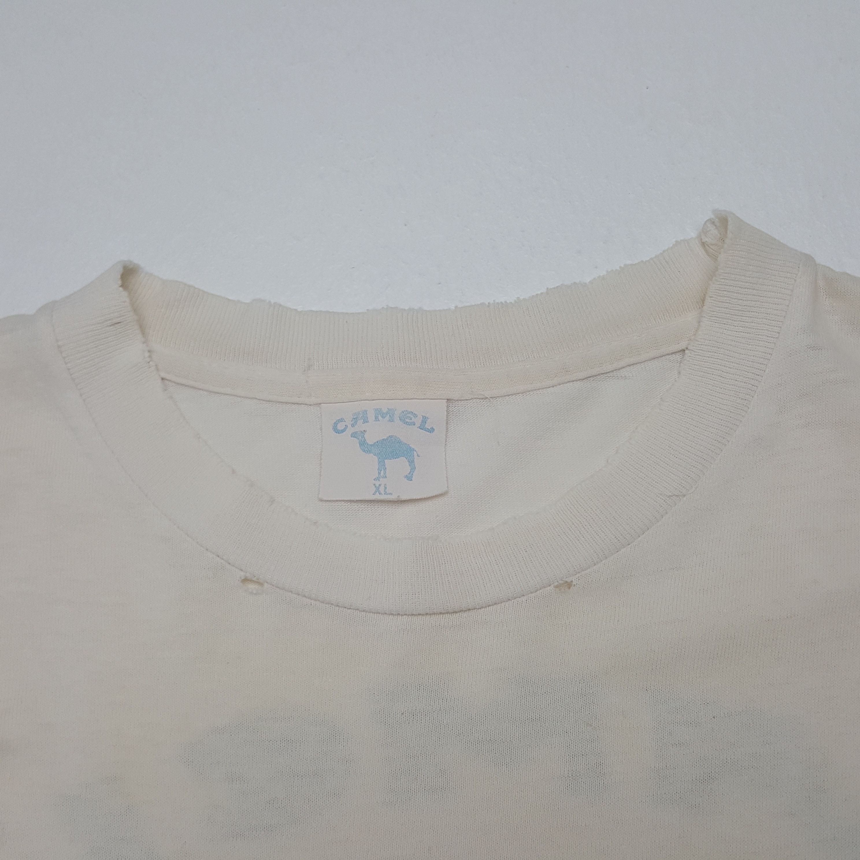 Camel Vintage Camel Single Pocket Tshirt Size US XXL / EU 58 / 5 - 5 Thumbnail