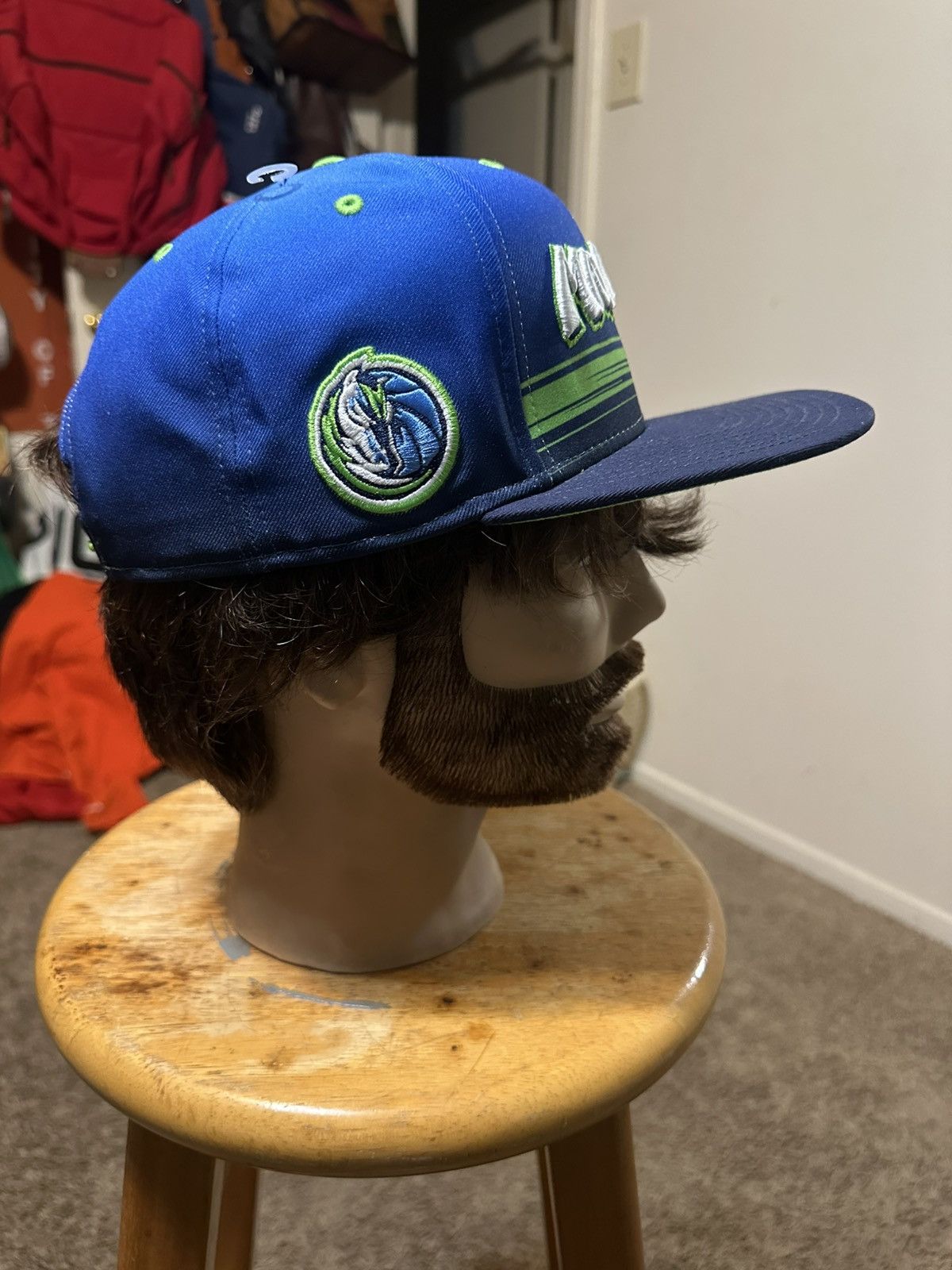 NBA Vintage NBA Dallas Mavericks “triple green” hat 00s Size ONE SIZE - 3 Thumbnail