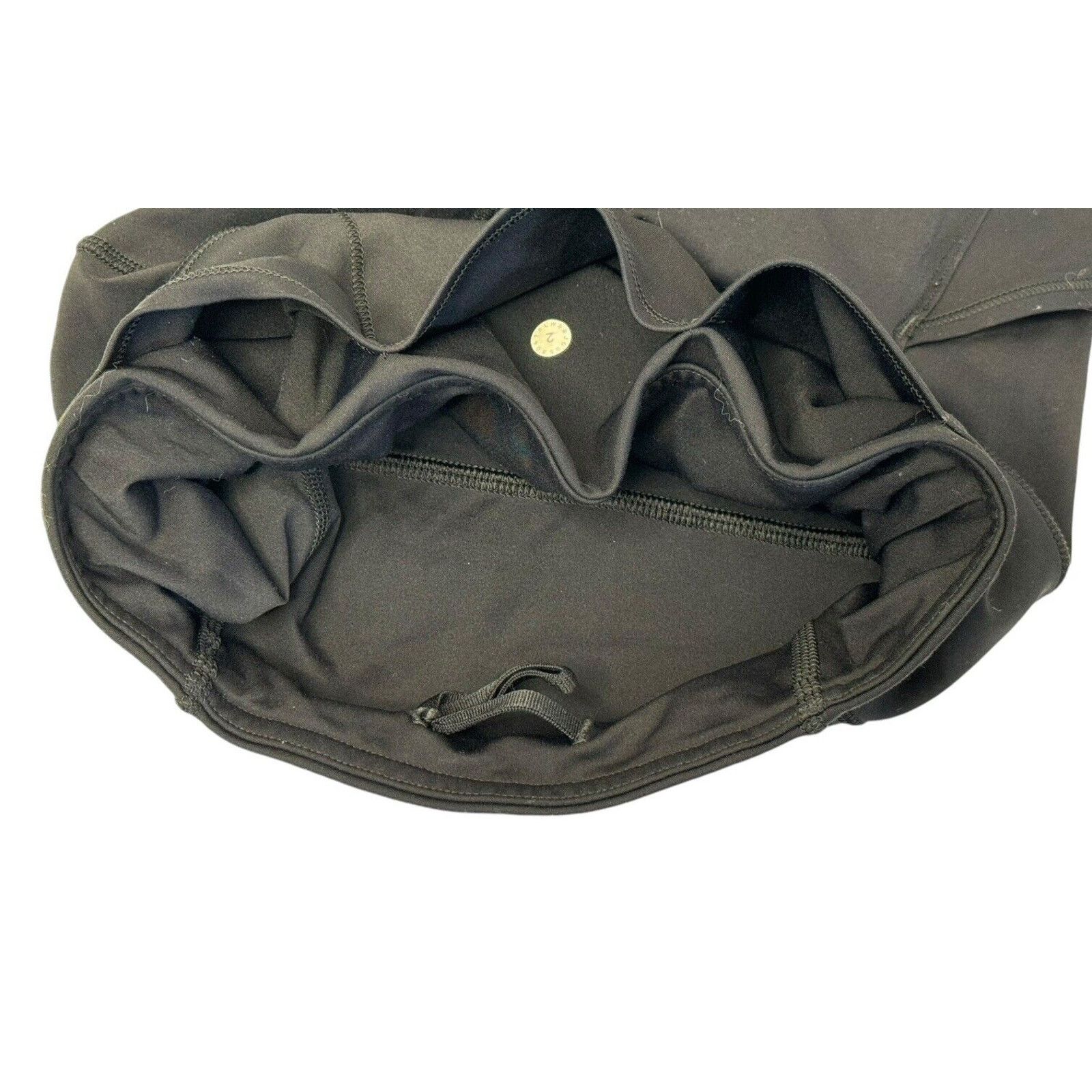 Lululemon LULULEMON Black Reflective Yoga Leggings POCKETS Size XS 2 Size 26" / US 2 / IT 38 - 11 Thumbnail
