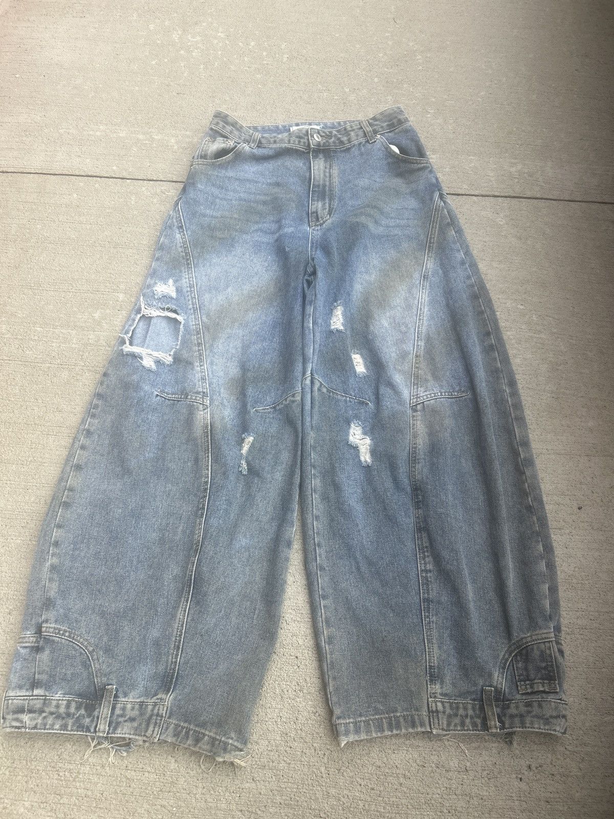 Other DEAT VINTAGE FASHION POCKET WIDE LEG DENIM Size US 32 / EU 48 - 11 Thumbnail