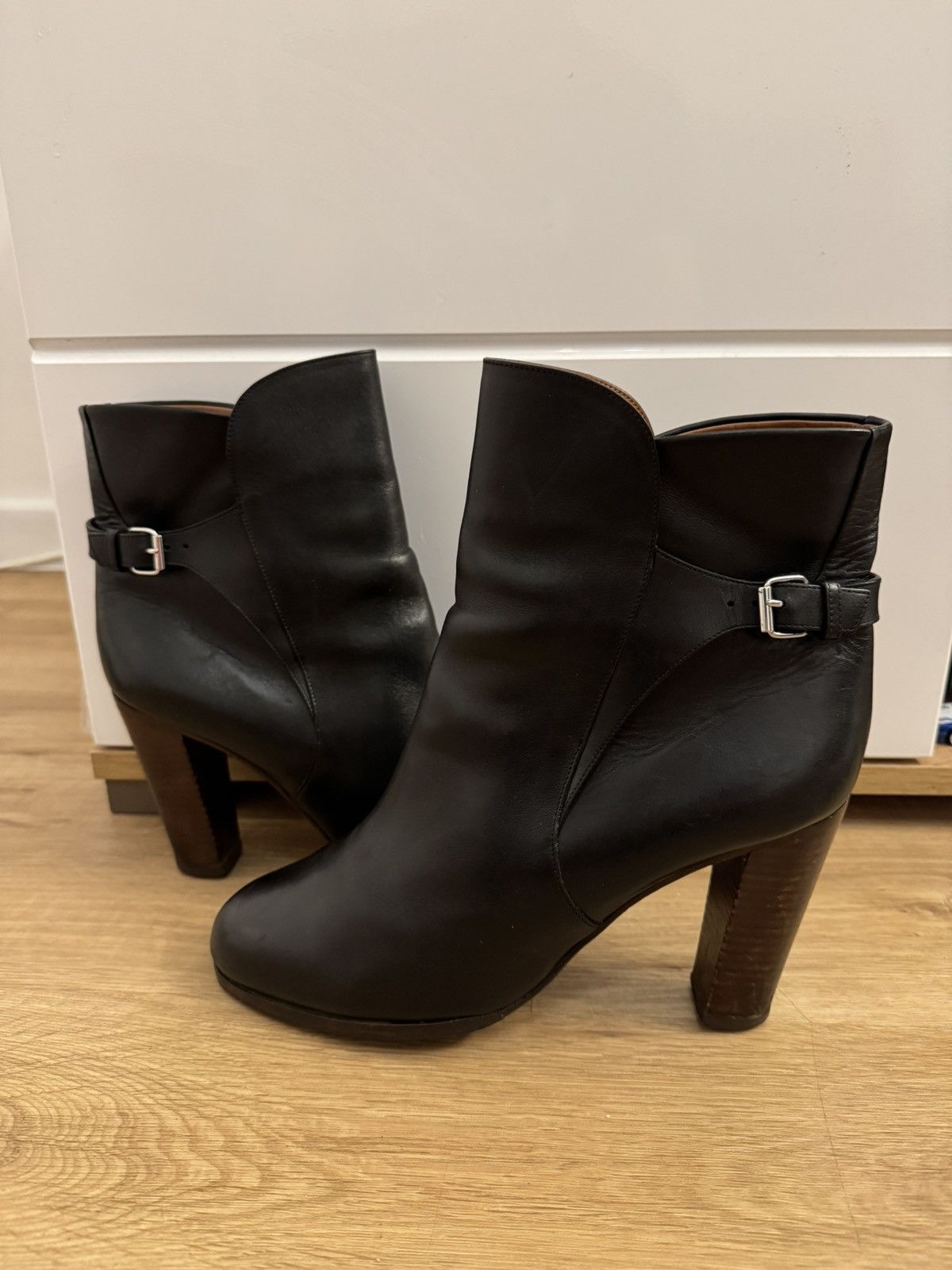 Celine Celine Paris leather Vintage boots size 41 black Size US 11 / IT 41 - 4 Thumbnail
