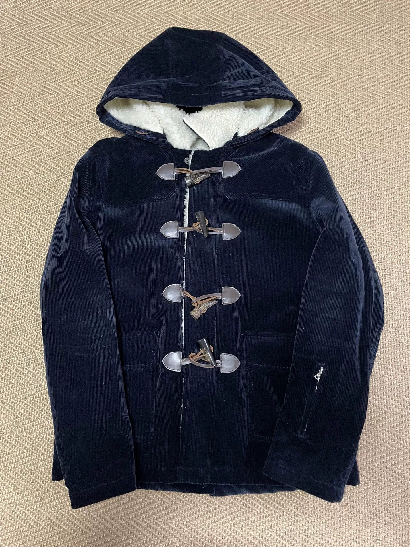 Sophnet. SOPHNET. Corduroy Toggle Shearling Coat Size US L / EU 52-54 / 3 - 1 Thumbnail
