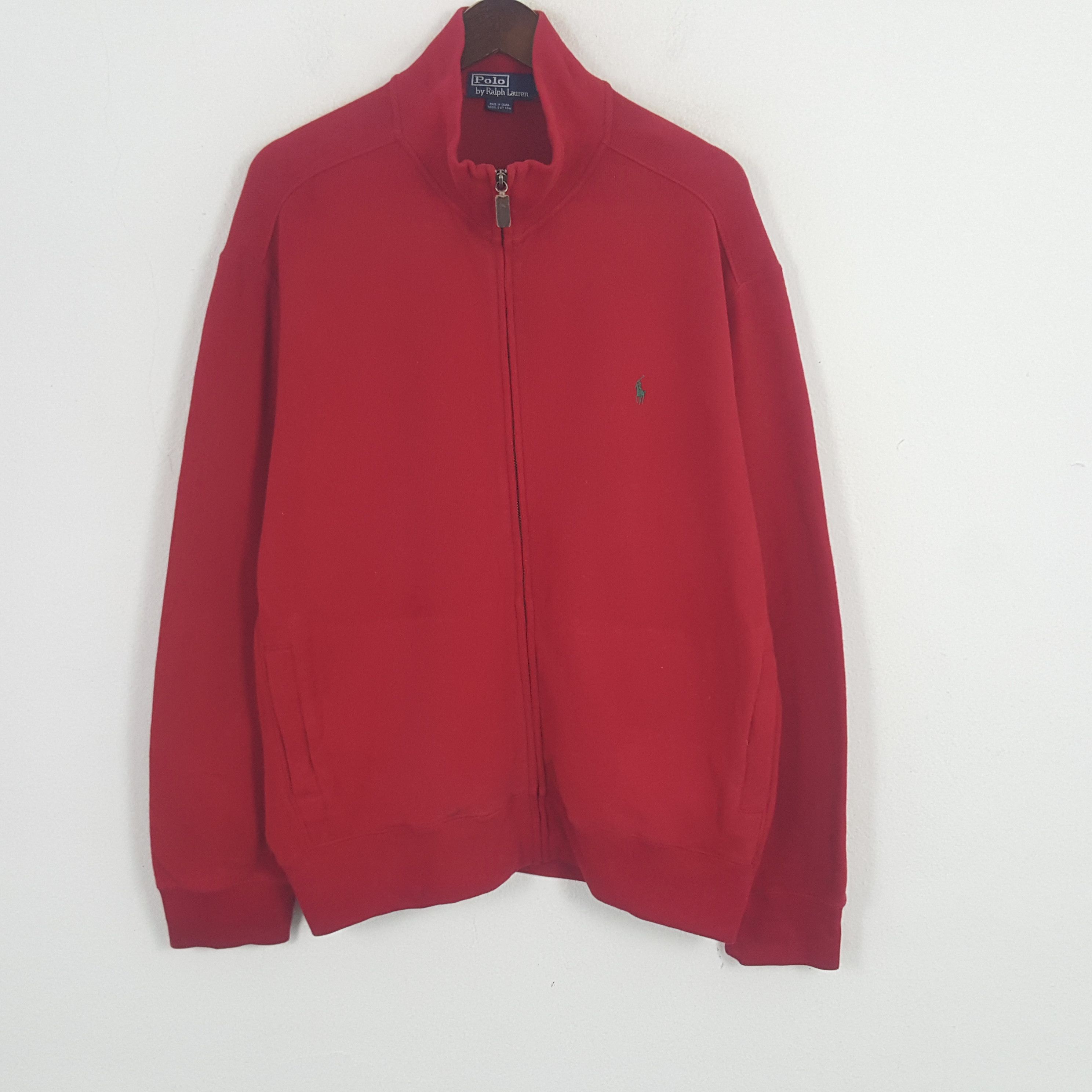 Polo Ralph Lauren × Vintage Vintage Polo Ralph Lauren Zipper Jacket Size US XL / EU 56 / 4 - 2 Thumbnail