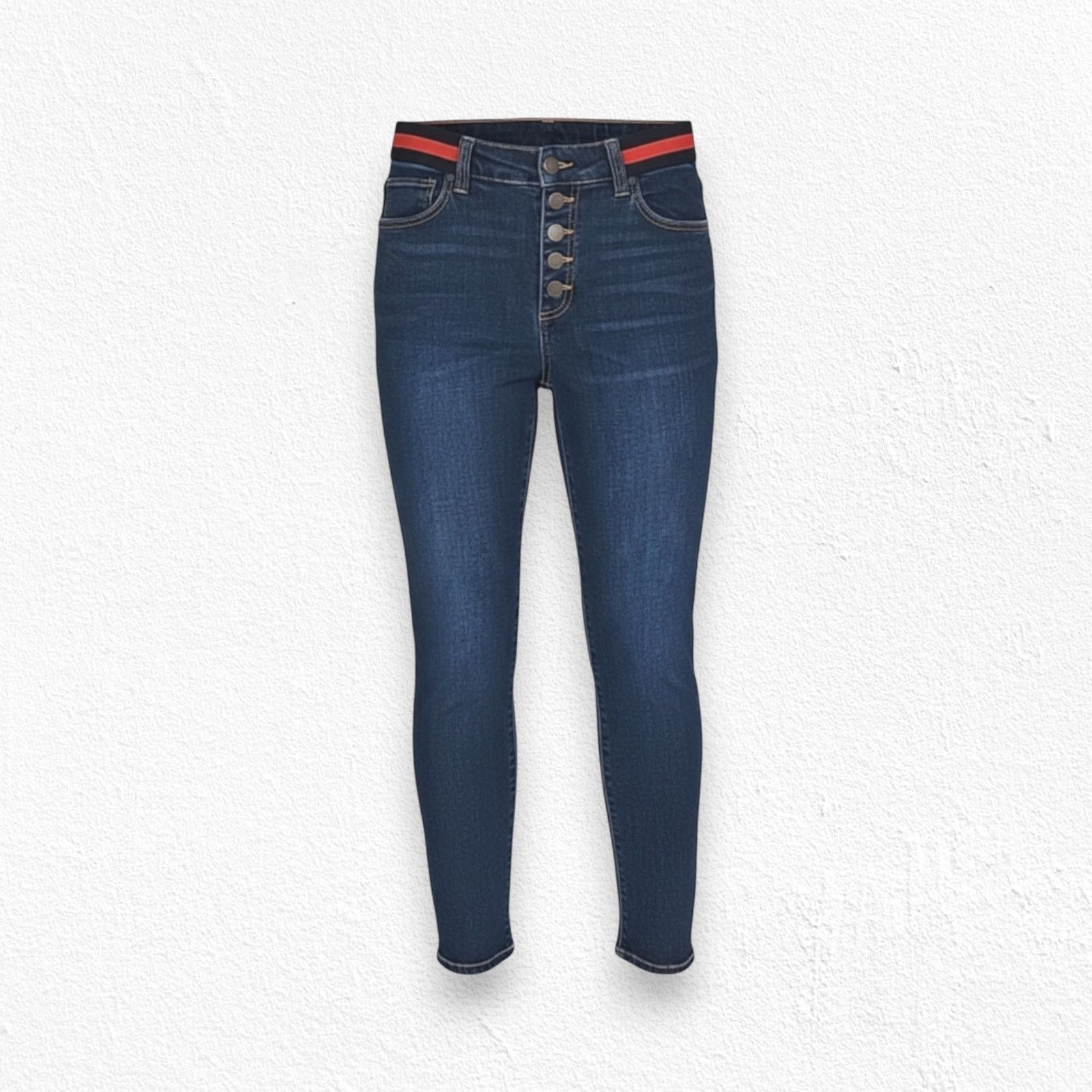 Other Dark Wash High Rise Skinny Jeans Size 6 Size 28" / US 6 / IT 42 - 1 Thumbnail