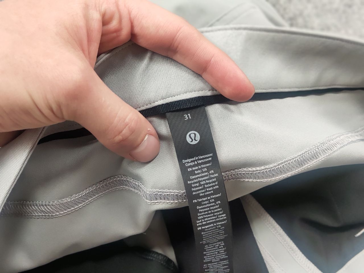 Lululemon Lululemon selvedge mens gray Stretch Trouser Chino Pants Size US 31 - 13 Thumbnail