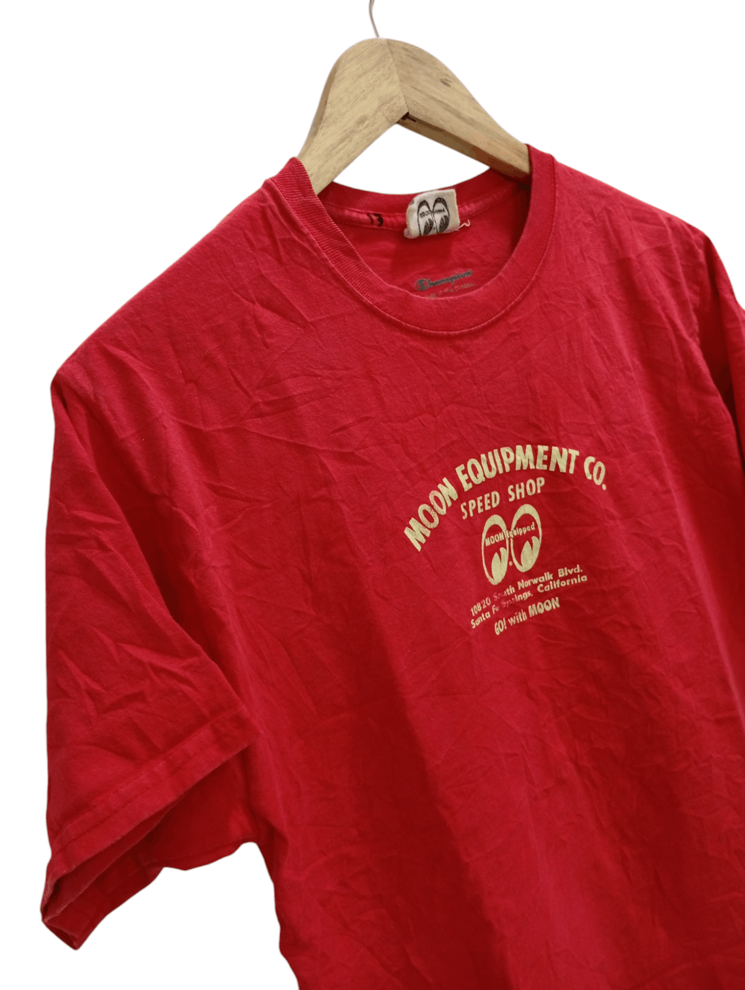 Champion × Japanese Brand × Vintage 🔥🔥Moon Eye x Champion T-Shirt Size US M / EU 48-50 / 2 - 4 Thumbnail