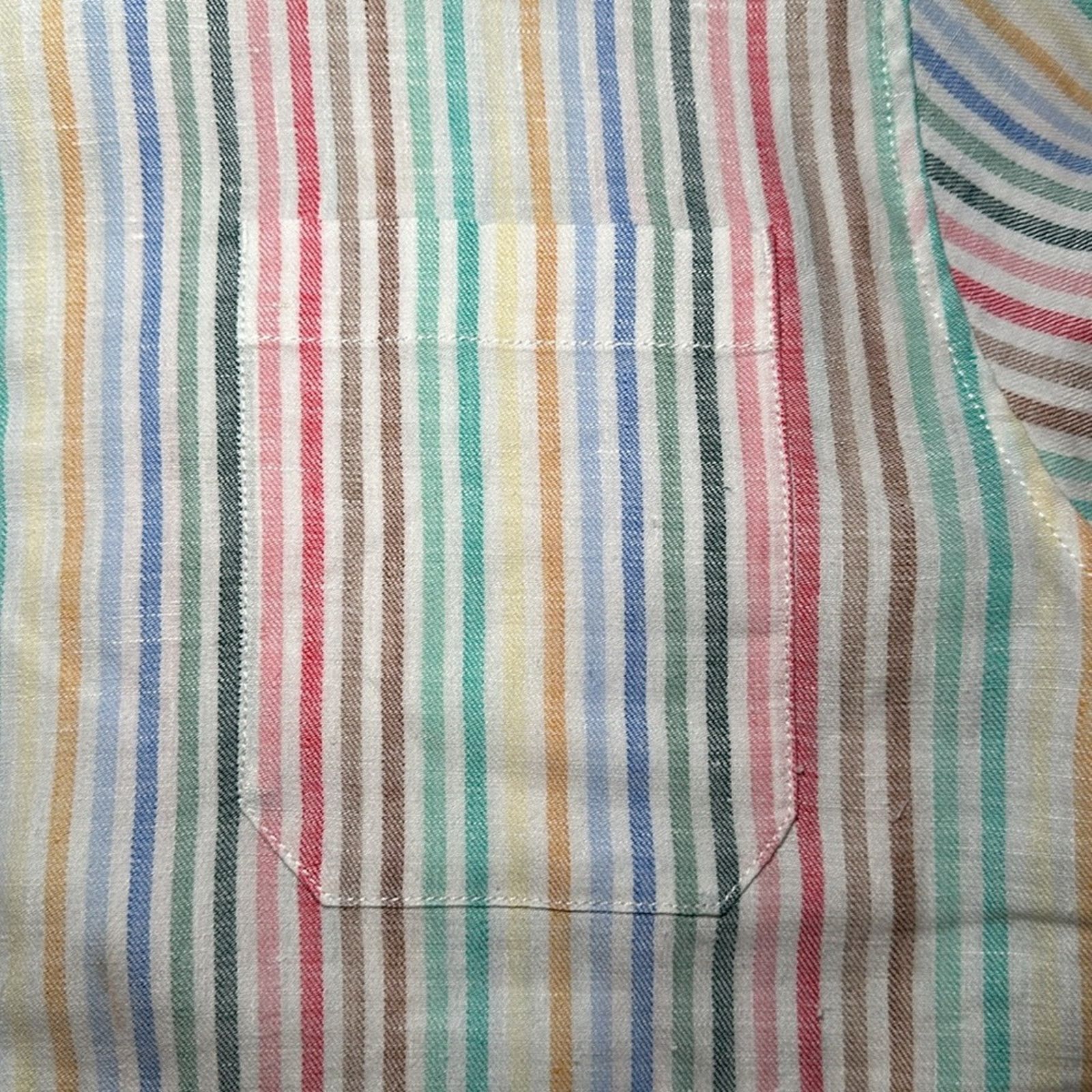 Tommy Bahama Tommy Bahama Linen Blend Long Sleeve Button Down - 2XL Size US XXL / EU 58 / 5 - 6 Thumbnail