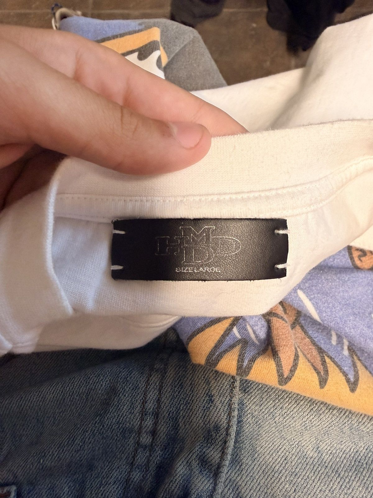 HMDD HMDD Boxy Cropped T Shirt Size US L / EU 52-54 / 3 - 3 Thumbnail