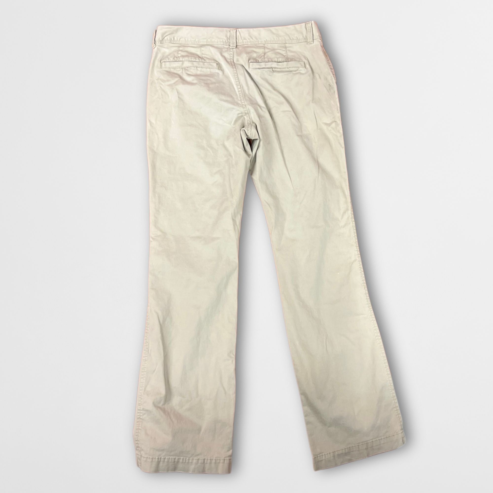 Old Navy Old Navy Women’s Chino Pants Size 6 Khaki Casual Work Slacks Size 28" / US 6 / IT 42 - 4 Thumbnail