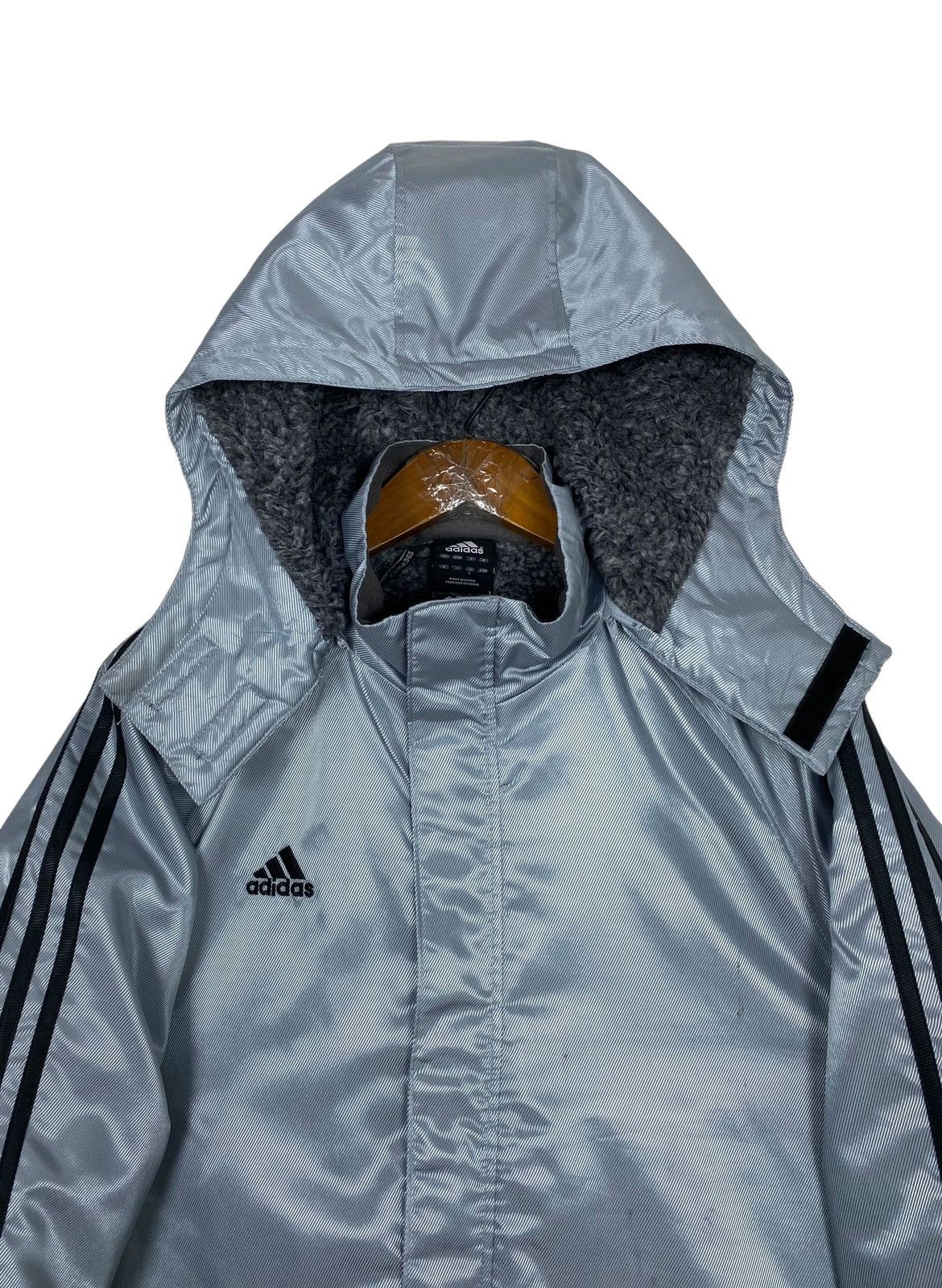 Adidas Rare‼️ Adidas Parka Hoodie Small Logo Size US M / EU 48-50 / 2 - 4 Thumbnail