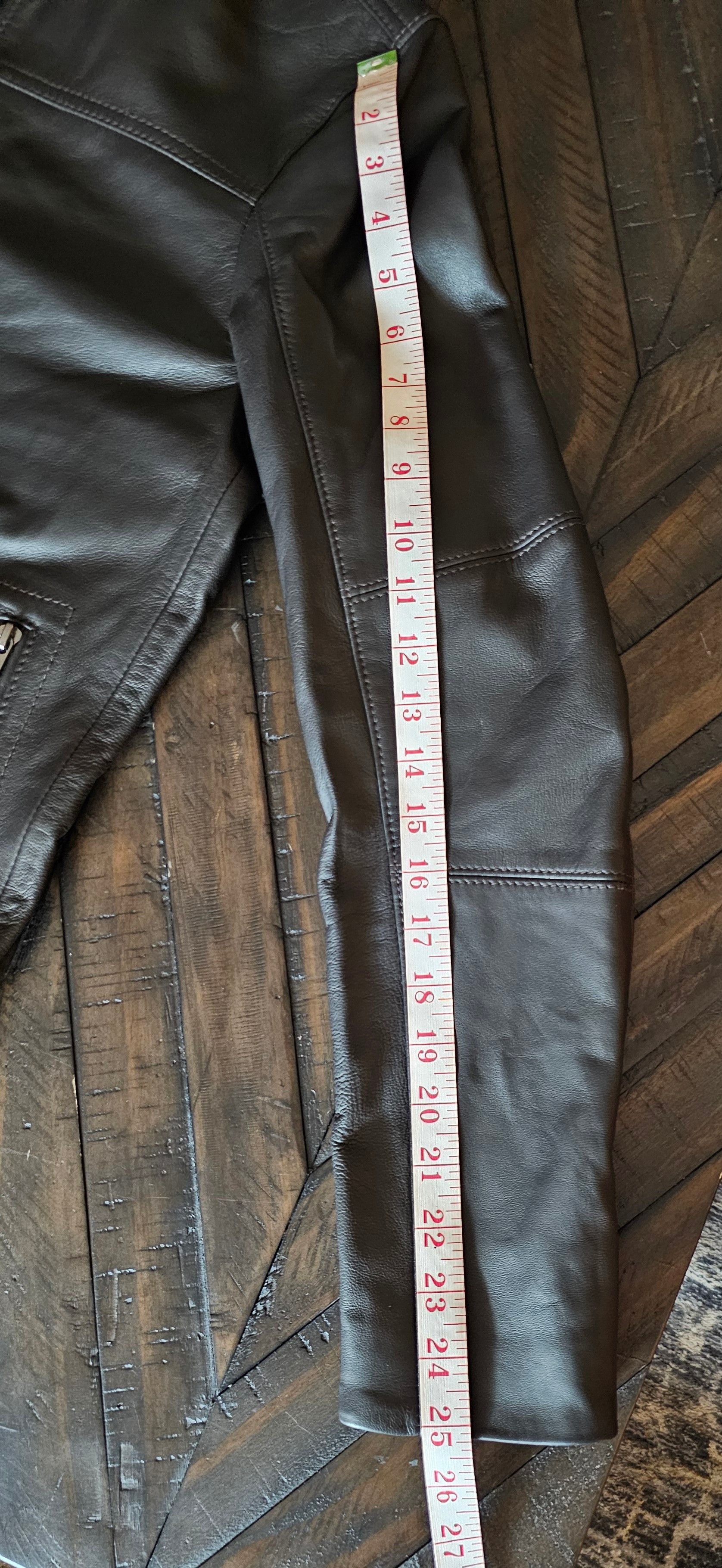 Michael Kors Michael Kors Men's Leather Racer Jacket New with tag Size US S / EU 44-46 / 1 - 12 Thumbnail