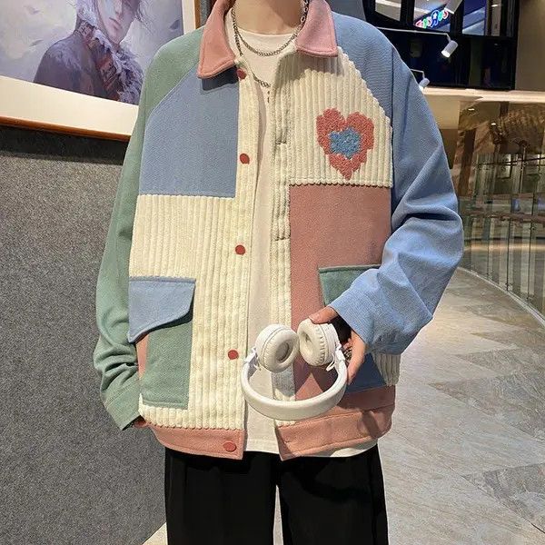 Multi Color Striped Jacket