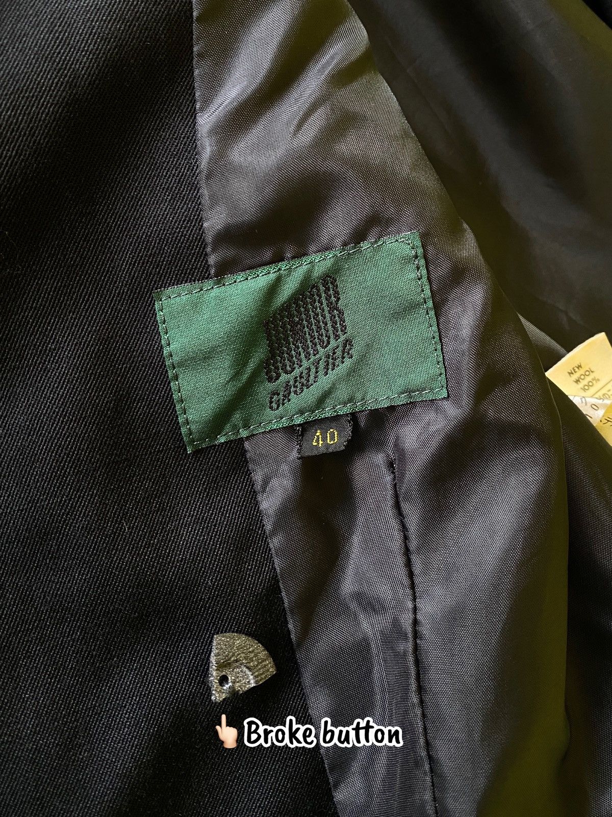 Jean Paul Gaultier ARCHIVES❗️Vintage Junior Gaultier Buckle Wool Blazer Size M / US 6-8 / IT 42-44 - 2 Thumbnail