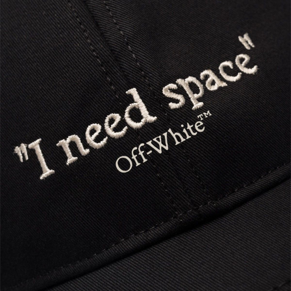 Off-White Off-White Give Me Space Drill Baseball Cap Size ONE SIZE - 6 Thumbnail