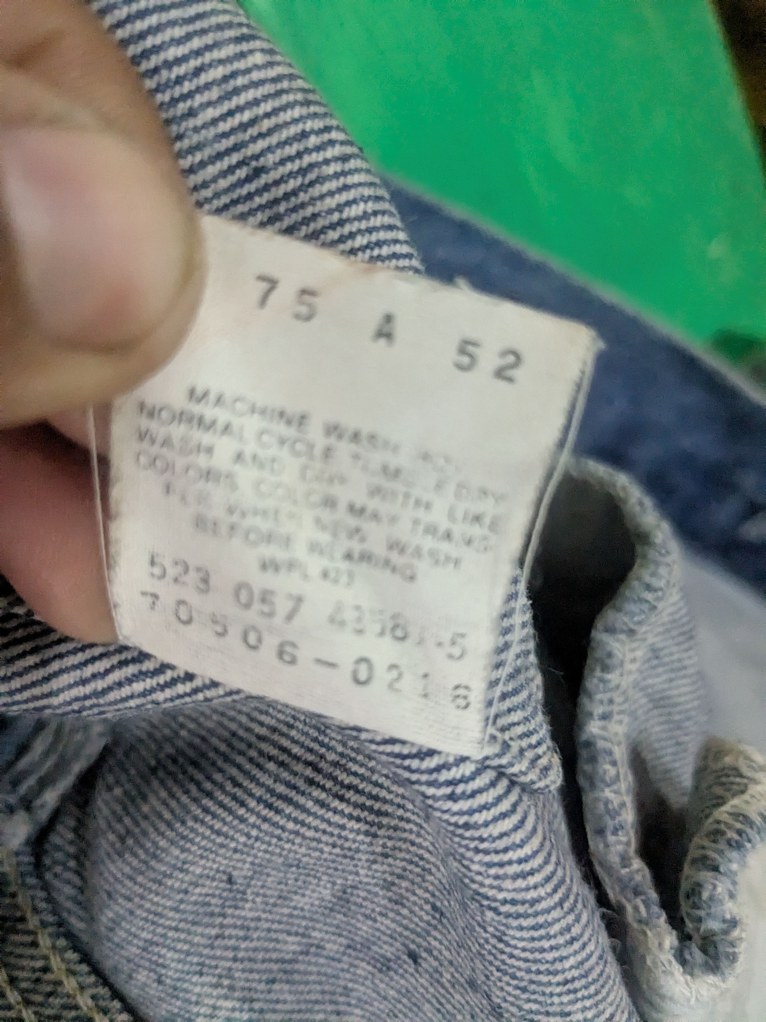 Levi's Vintage Clothing Levis denim trucker jacket 80's made in USA vintage Size US S / EU 44-46 / 1 - 3 Thumbnail