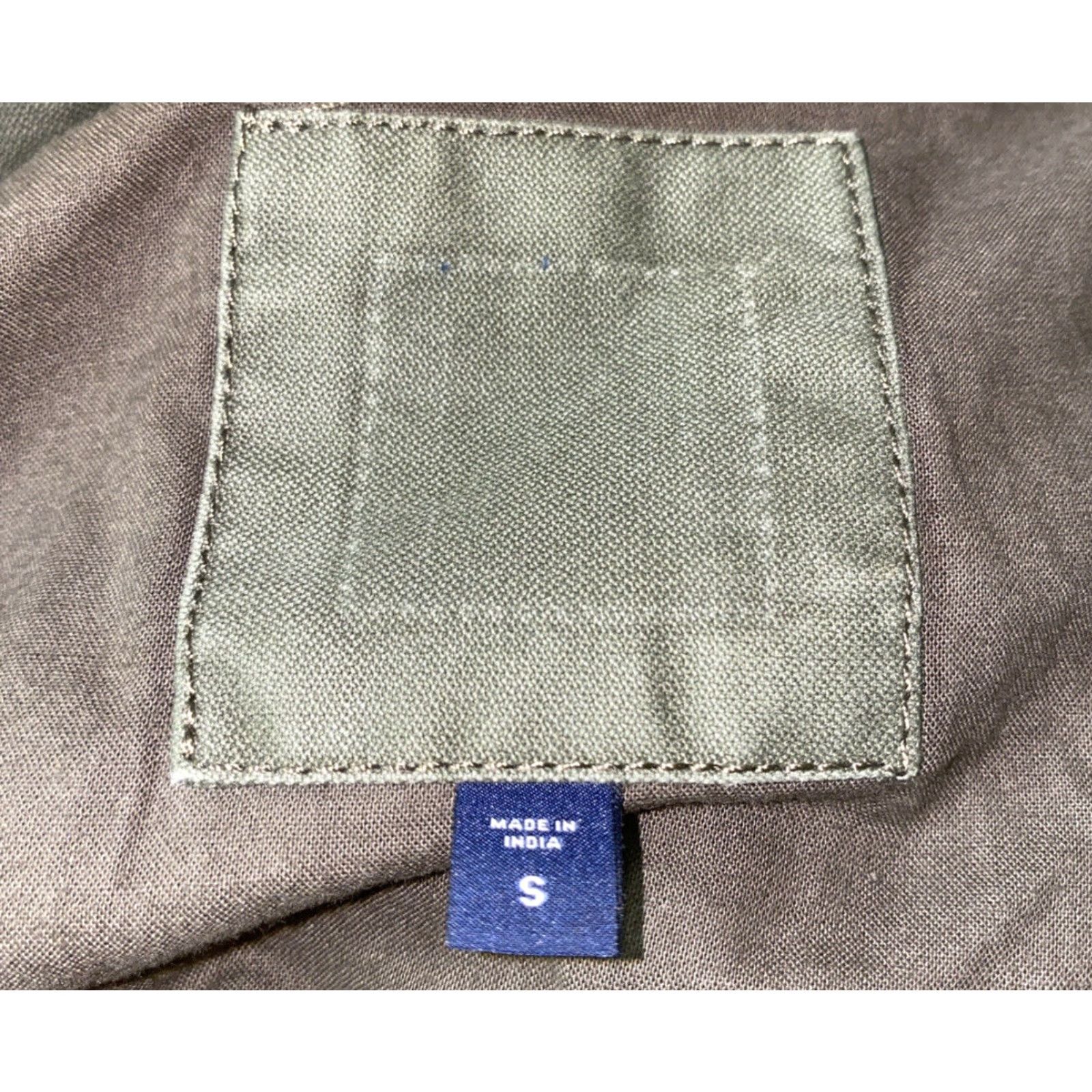 Vintage VINTAGE? No — Instead: "Mens Military Style Green Full Zip Multi Pocket Jacket Size S Cotton" Size US S / EU 44-46 / 1 - 6 Thumbnail