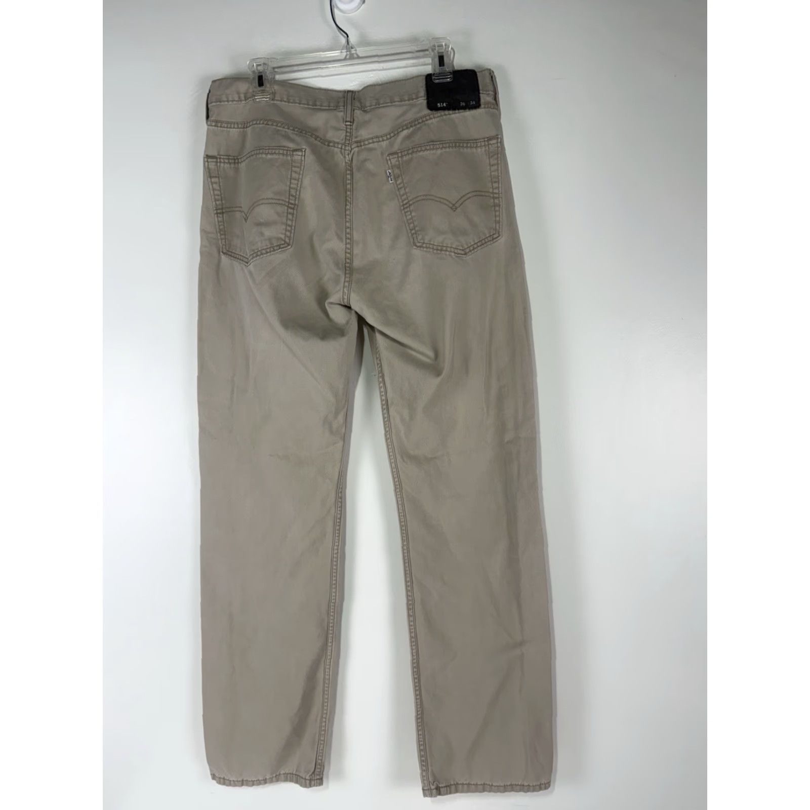 Levi's Levi's Jeans Men 514 Bootcut 36x34 Tan Denim 5-Pocket Regular Fit Size US 36 / EU 52 - 5 Thumbnail