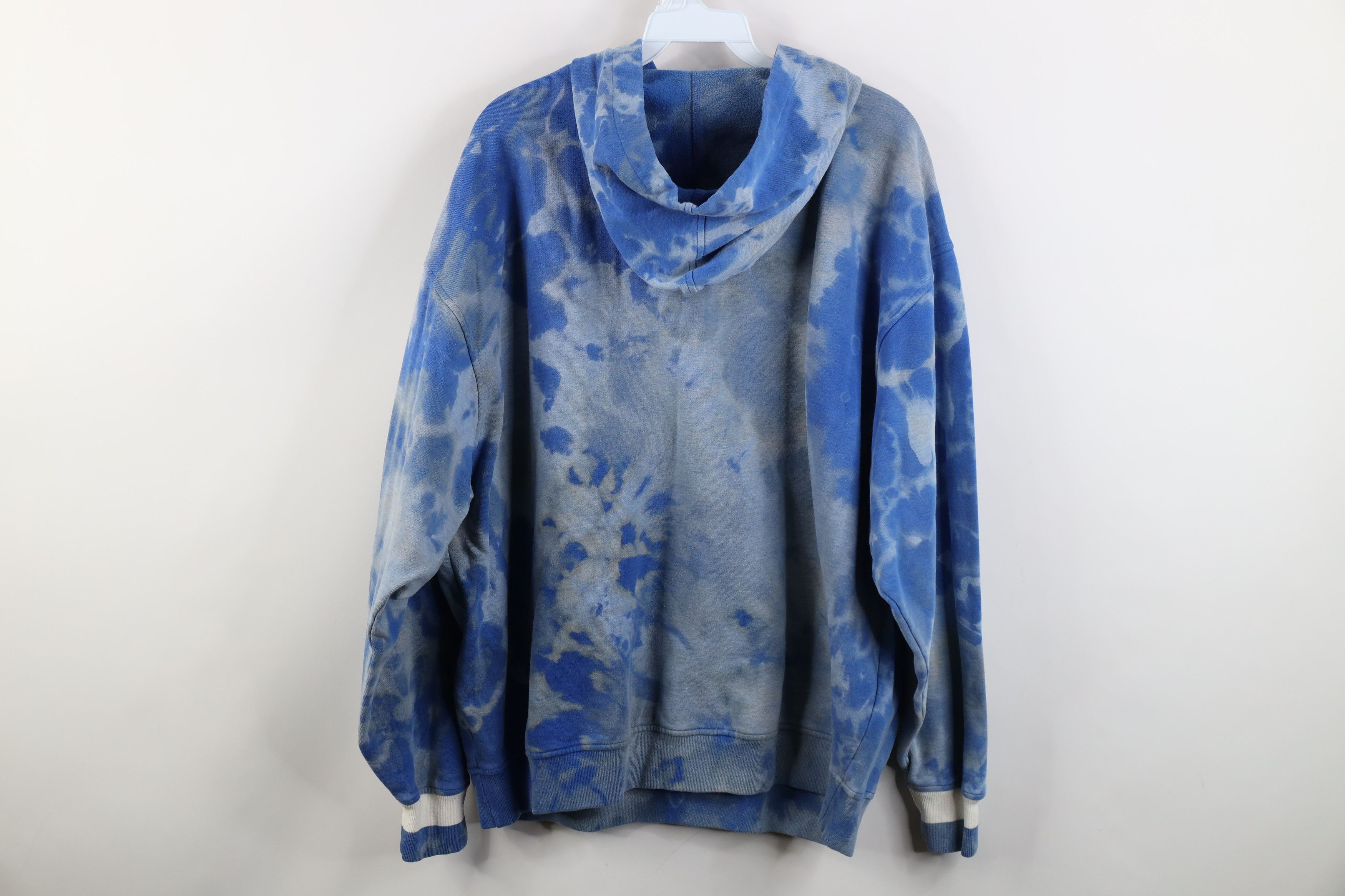 Reebok Vintage 90s Reebok Classic Logo Acid Wash Hoodie Sweatshirt Size US L / EU 52-54 / 3 - 10 Thumbnail