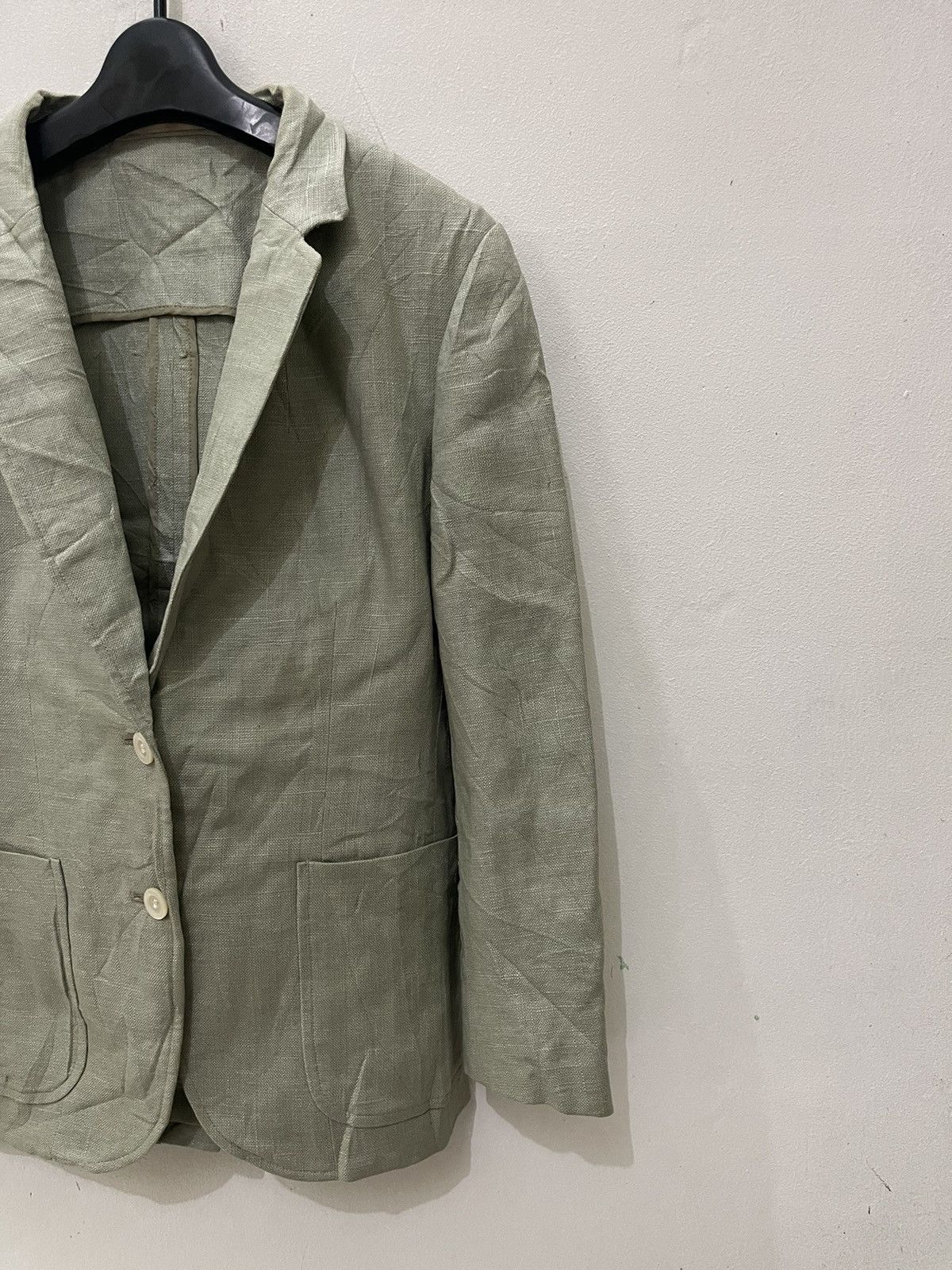 Burberry × Designer × Japanese Brand Burberry Plain Blazers Size M / US 6-8 / IT 42-44 - 2 Thumbnail