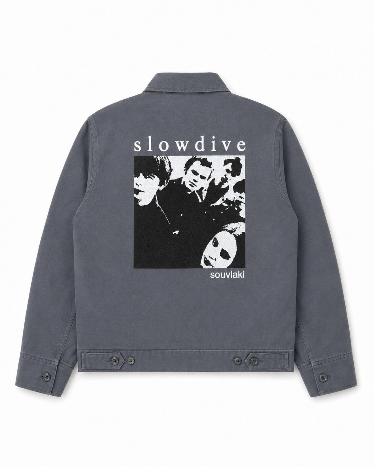 Vintage Slowdive Souvlaki - Dickies Eisenhower Work Jacket Size US S / EU 44-46 / 1 - 1 Thumbnail