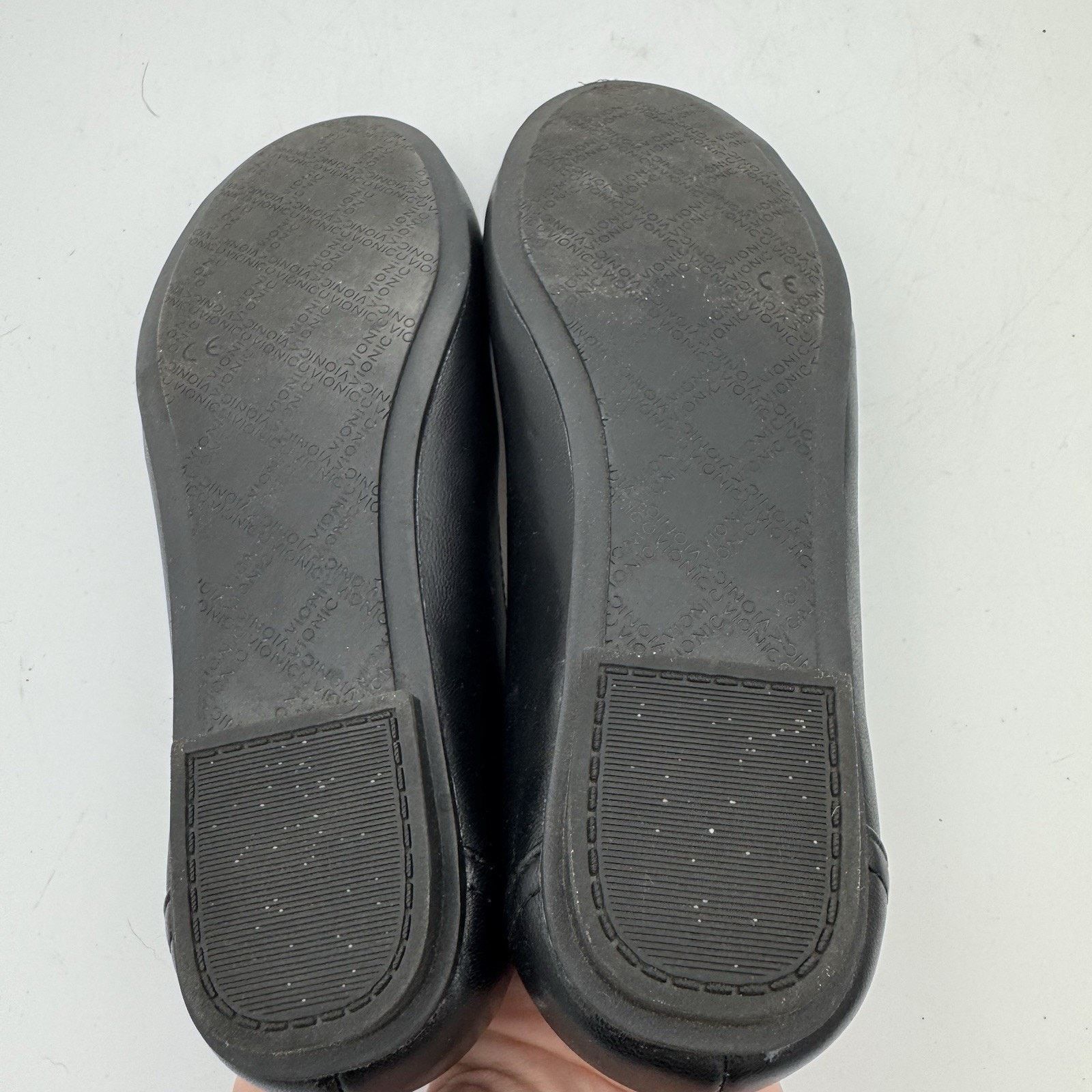 Vionic Vionic Women's Caroll Black Leather Ballet Flats Shoes Sz 6 Size US 6 / IT 36 - 8 Thumbnail