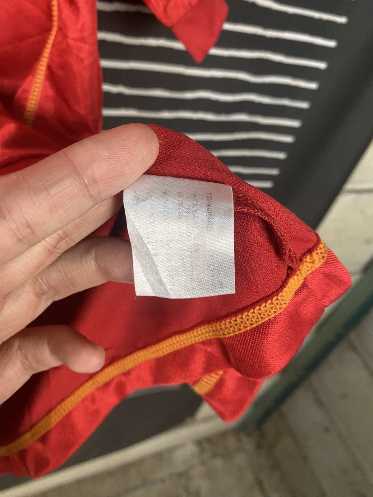 Lotto Sport Vintage Lotto x Kenzo F.C. "51" Football Jersey Red Size US L / EU 52-54 / 3 - 7 Thumbnail