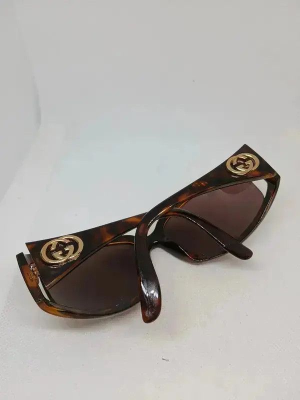 Gucci × Tom Ford × Vintage GUCCI Sunglasses Wrap Shield Sport Ski Mask Tom Ford Era Size ONE SIZE - 1 Thumbnail