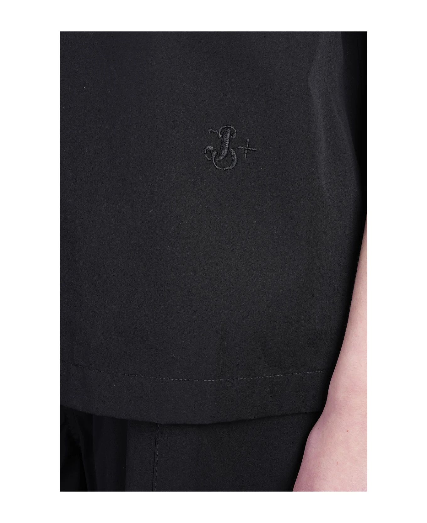 Jil Sander o1loc1c0426 Cotton Shirt in Black Size S / US 4 / IT 40 - 5 Thumbnail