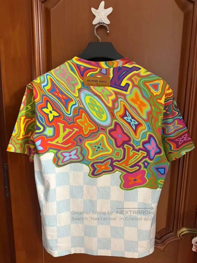 Louis Vuitton Louis Vuitton Dissolved Graffiti Logo T. Size US L / EU 52-54 / 3 - 2 Thumbnail