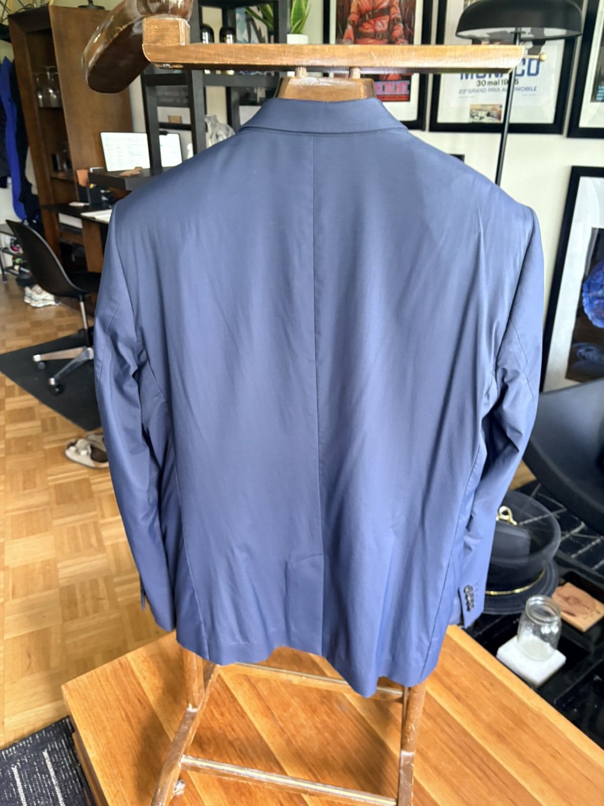 Sandro Sandro Dark Blue Blazer/Sportjacket Size 42R - 3 Thumbnail