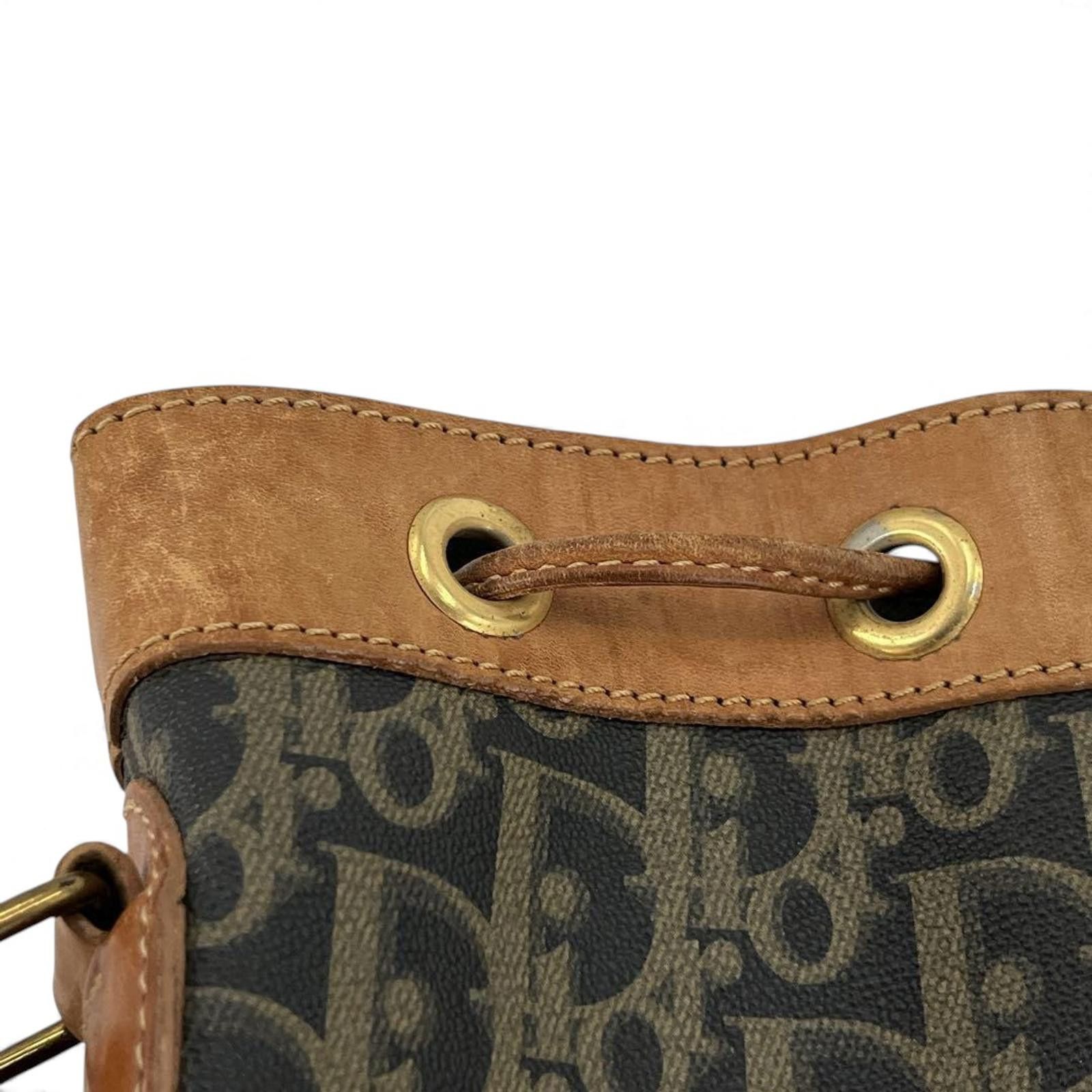 Christian Dior Monsieur Christian Dior - Vintage Monogram Canvas Bucket Bag Size ONE SIZE - 7 Thumbnail