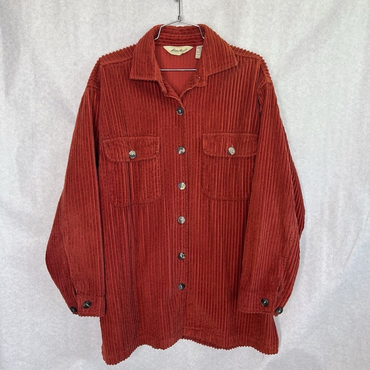 Eddie Bauer Vintage Eddie Bauer oversize Baggy Chorduroy shirt jacket L Size L / US 10 / IT 46 - 3 Thumbnail