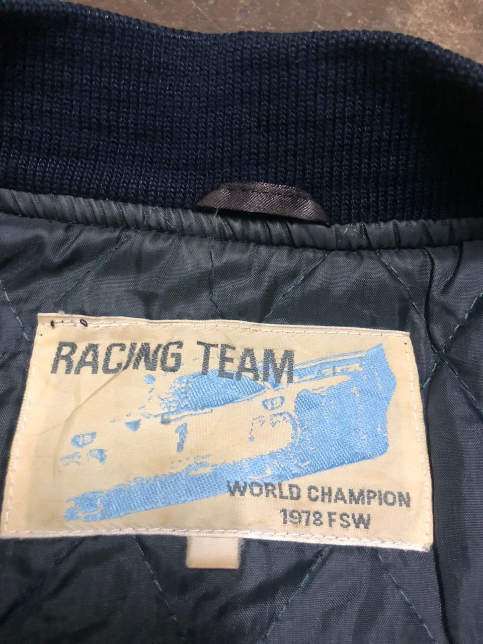Sports Specialties Vintage EPMC CLUB Racing Team Bomber Jacket Faded Size US L / EU 52-54 / 3 - 22 Thumbnail