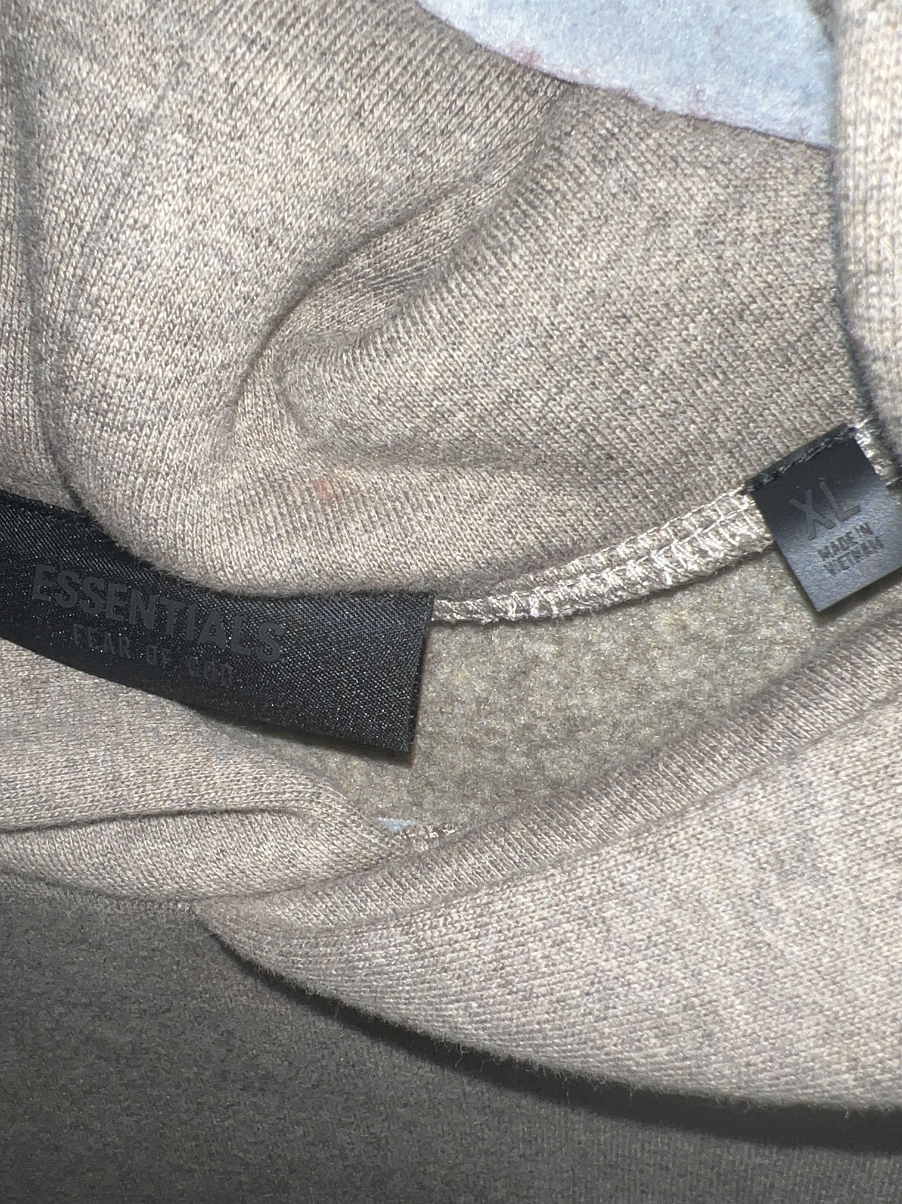 Fear of God Heather Grey Fear of God Hoodie - XL Size US XL / EU 56 / 4 - 5 Thumbnail