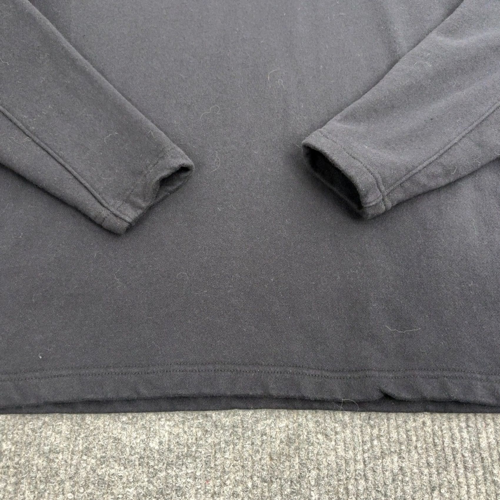 Vintage The Black Dog Sweatshirt Mens XS Black Quarter Zip Mock Neck Casual Sporty Size US XS / EU 42 / 0 - 4 Thumbnail