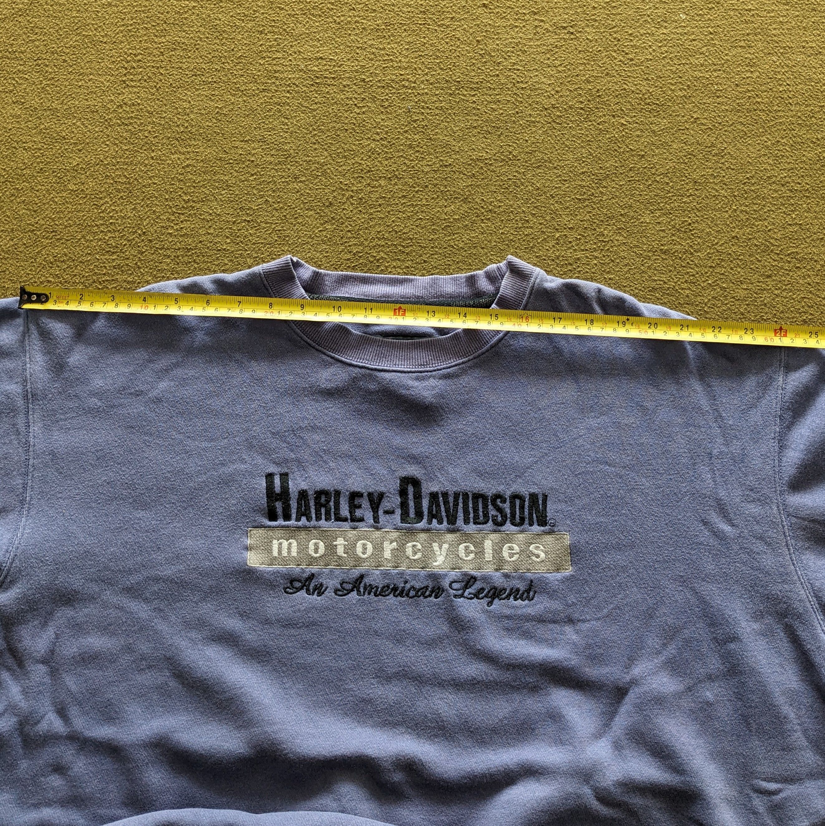 Vintage Vintage HARLEY DAVIDSON Motorcycle Legend Sweatshirt Size US XL / EU 56 / 4 - 7 Thumbnail