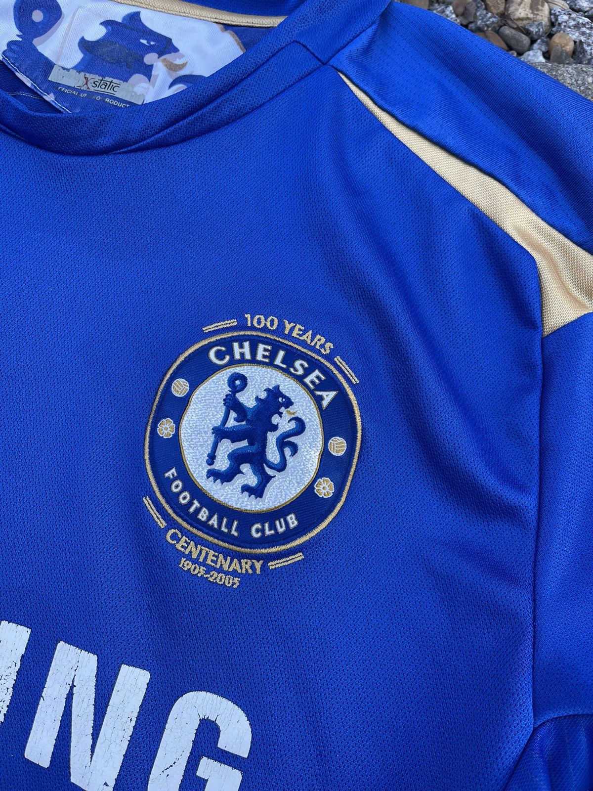 Chelsea Soccer × Umbro × Vintage 2005 Umbro Chelsea vintage blue soccer jersey century Size US M / EU 48-50 / 2 - 6 Thumbnail