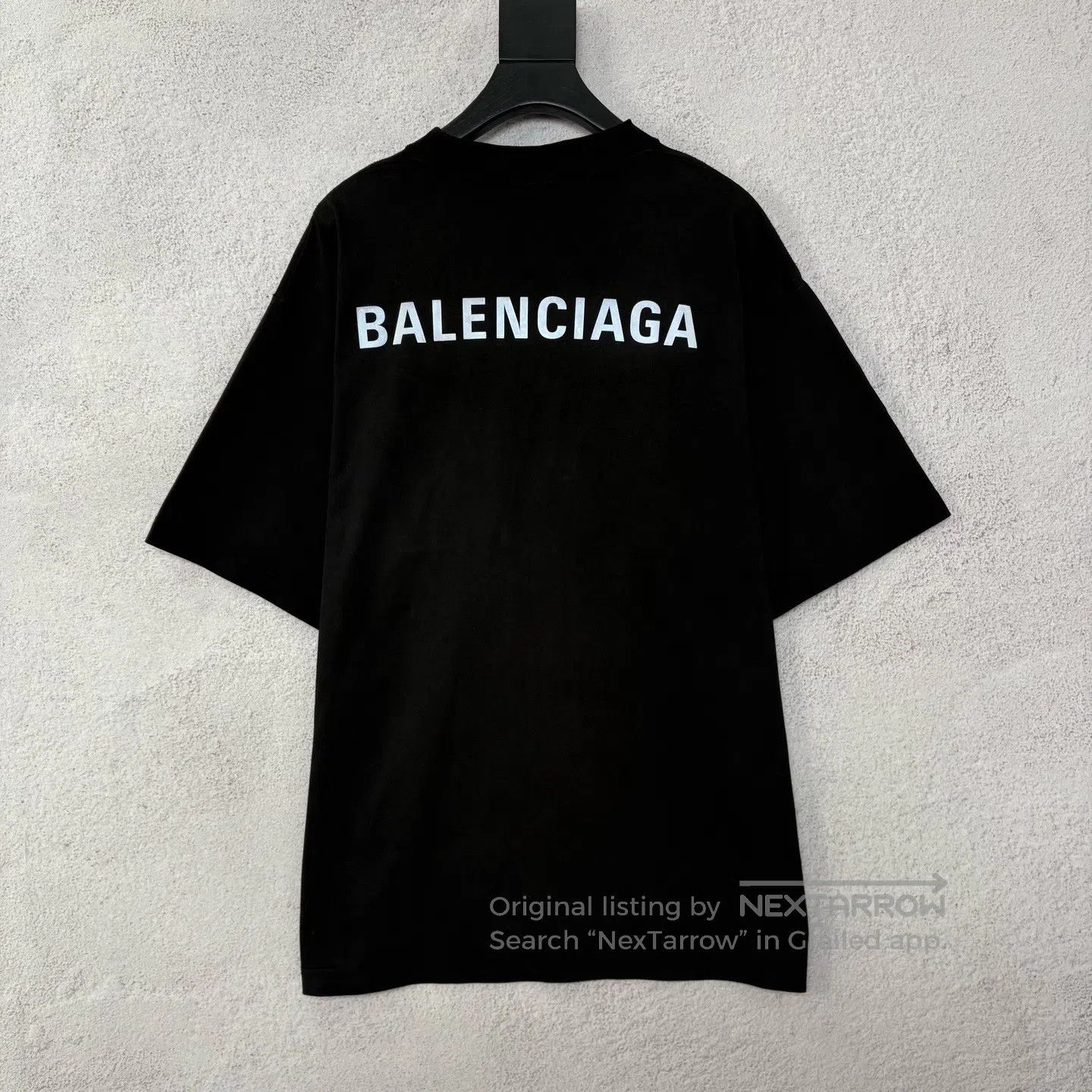 Balenciaga Balenciaga New letter logo with reflective 3M printed blac Size US M / EU 48-50 / 2 - 2 Thumbnail