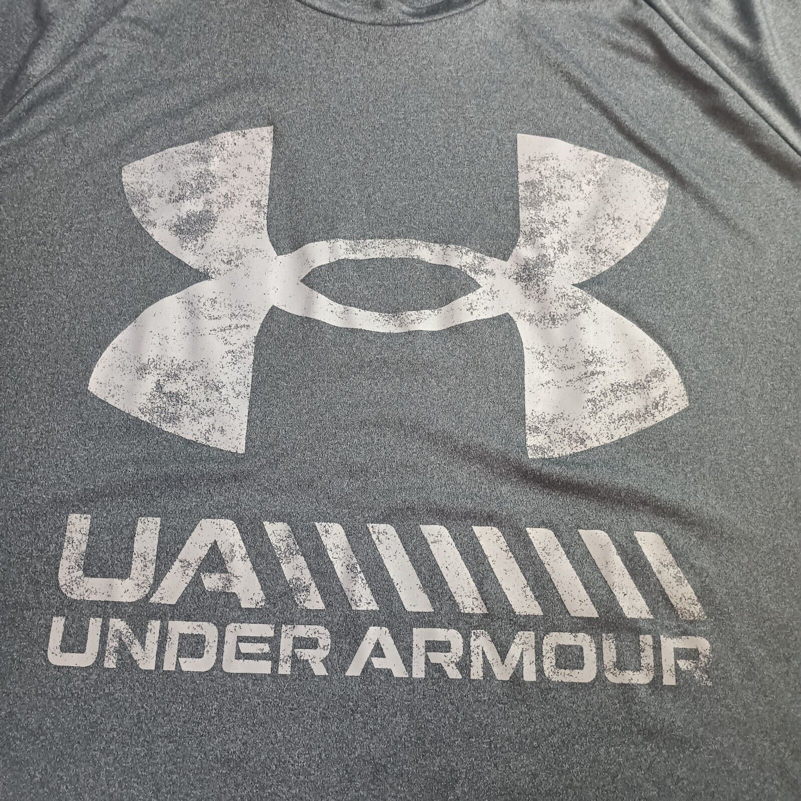 Under Armour Under Armour Shirt Men's 2XL Big Logo Wicking Crew Neck Tee Size US XXL / EU 58 / 5 - 2 Thumbnail