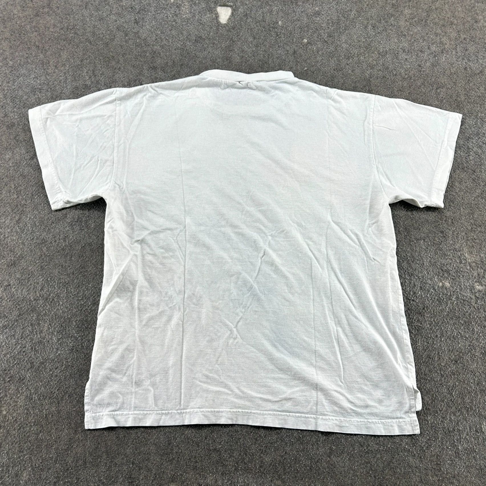 Vintage VINTAGE Mr Potato Head Shirt Mens L White Short Sleeve Graphic Weird Cut Y2K Fish 90s Intel Logo Size US L / EU 52-54 / 3 - 5 Thumbnail