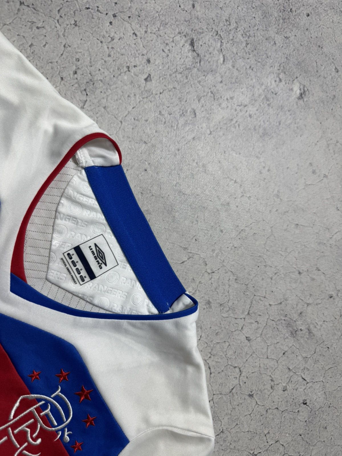 Umbro Umbro Glasgow Rangers 2008/2009 Vintage Soccer Jersey Size US S / EU 44-46 / 1 - 7 Thumbnail