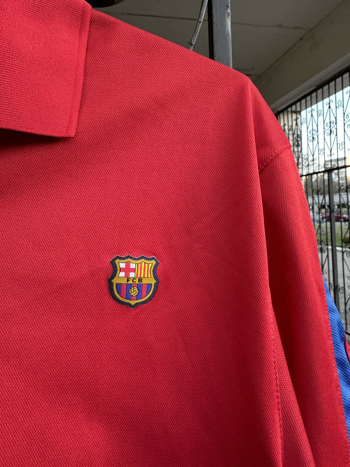 Nike FC Barcelona Nike Golf Polo Shirt Football Jersey Size US M / EU 48-50 / 2 - 2 Thumbnail