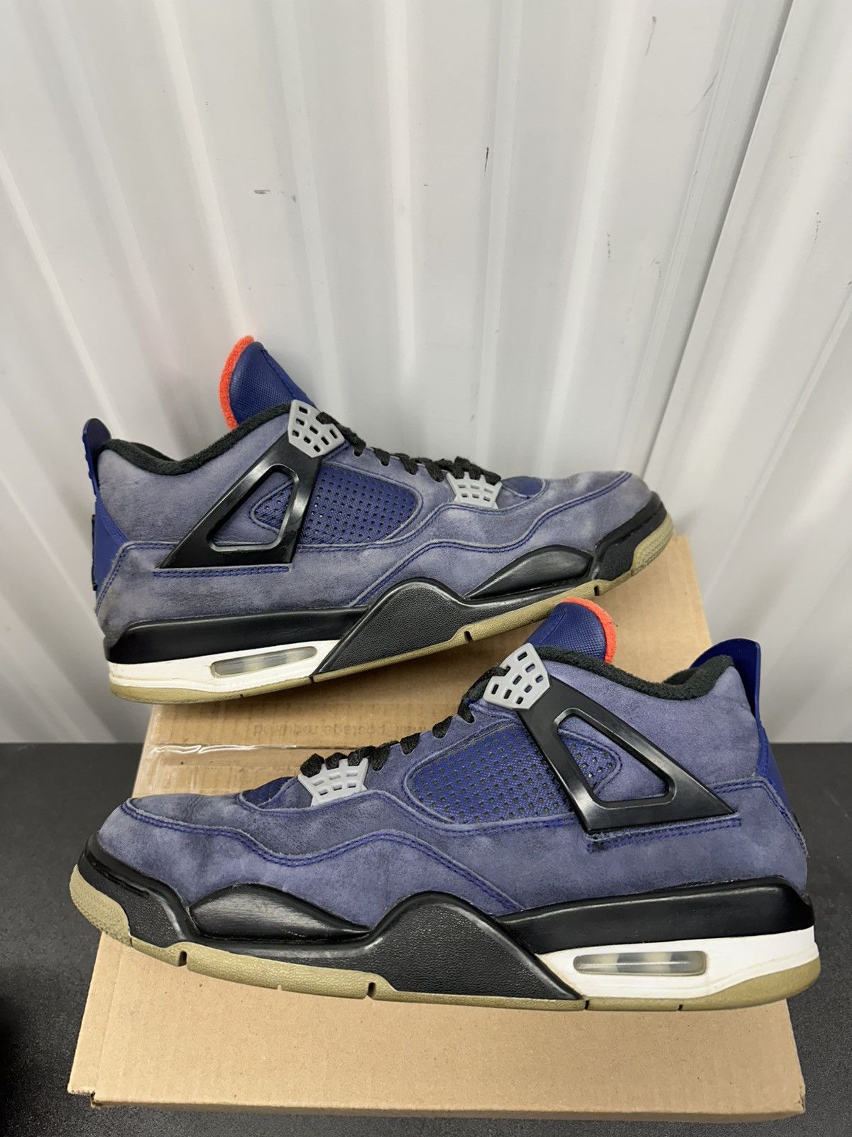 Jordan Brand Nike Jordan Retro 4 Winter Loyal Blue CQ9597401 Size 10.5 Size US 10.5 / EU 43-44 - 3 Thumbnail
